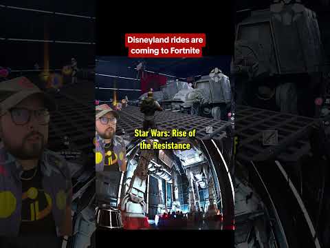 How Disneyland rides work in Fortnite