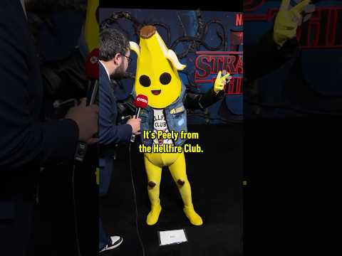 Peely crashed the Stranger Things 5 red carpet premiere! #strangerthings #fortnite #ign #gaming