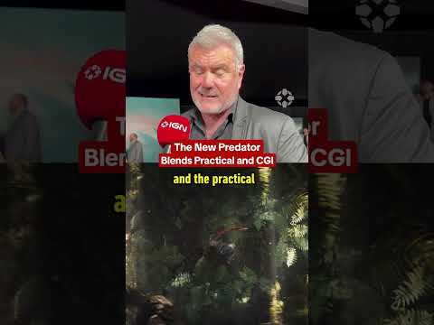 The new Predator is part practical and part CG