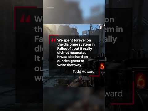 Todd Howard knows you hate Fallout 4’s dialogue system 💬