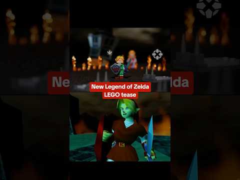 LEGO posted a new Zelda teaser that recreates a scene from Ocarina of Time for N64! #lego #zelda