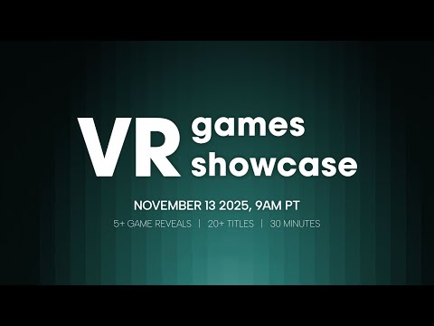 VR Games Showcase – November 2025