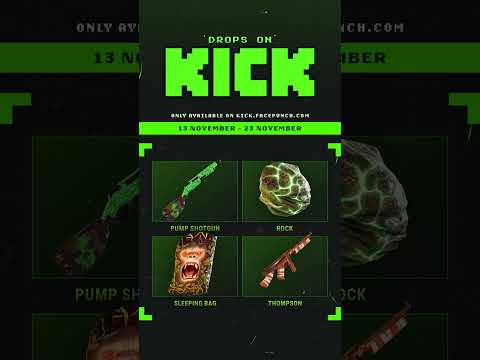 The KICK PvP event is now live! 🟩🌏🔫