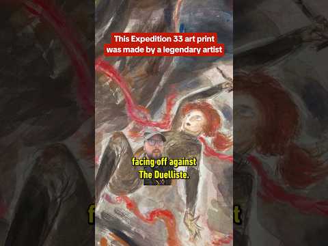 Clair Obscur artwork by Final Fantasy artist Yoshitaka Amano? YES! #clairobscurexpedition33 #art