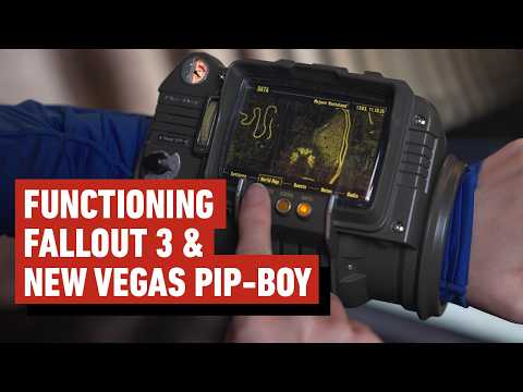 Actual Functioning Pip-Boy From Fallout 3 & New Vegas