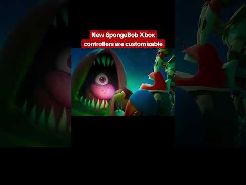 These SpongeBob controllers have eye buttons