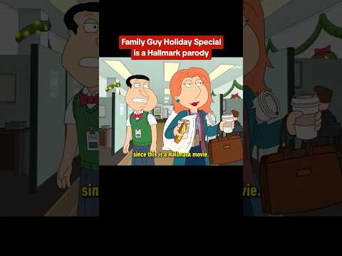 This is “Disney’s Hulu’s Family Guy’s Hallmark Channel’s Lifetime’s Familiar Holiday Movie”