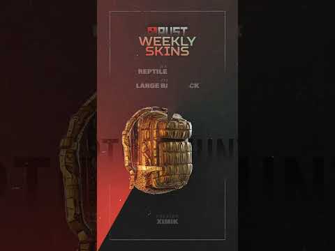 Check out this week’s community-designed skins! ☣️🛏️🔫