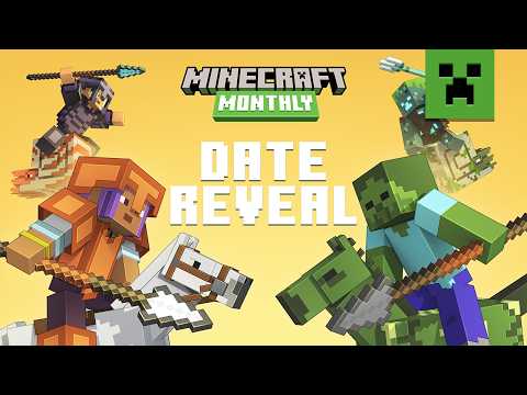 LATEST GAME DROP DATE REVEAL! | MINECRAFT MONTHLY