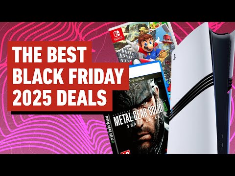 The Best Black Friday 2025 Video Game and Tech Deals