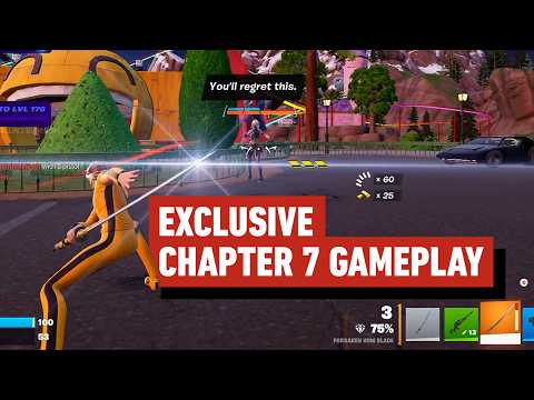 Fortnite Chapter 7 Exclusive Pre-Release Gameplay