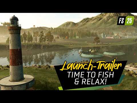 🎣 Fish & Relax! | Highlands Fishing: Launch Trailer (FS25)