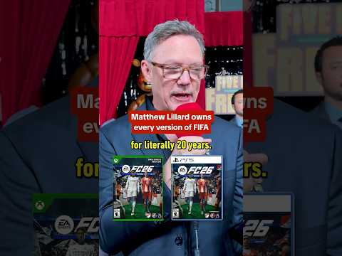 Matthew Lillard buys every FIFA game every year for Xbox AND PlayStation. That’s dedication! #fnaf