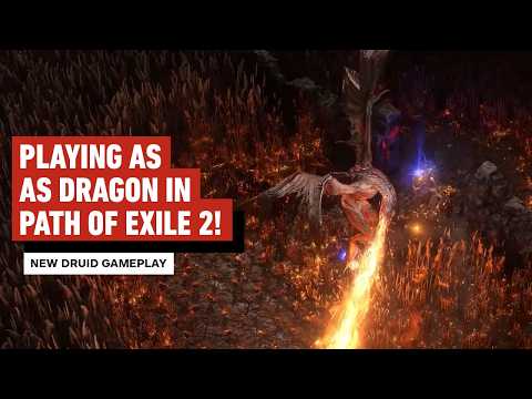 Path of Exile 2: New Druid Class Gameplay – Play as a Dragon!