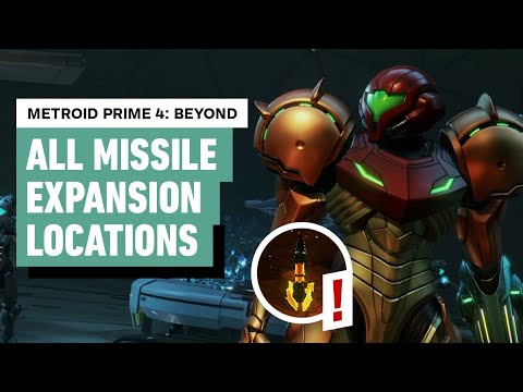 Metroid Prime 4 – Beyond – All Missile Expansion Locations