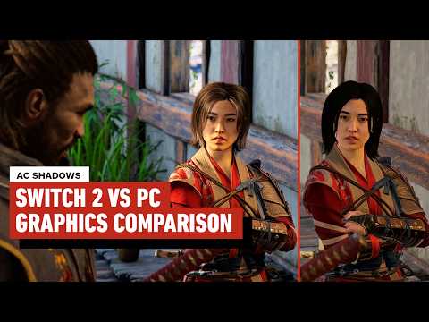 Assassin’s Creed Shadows – Switch 2 vs PC Graphics Comparison