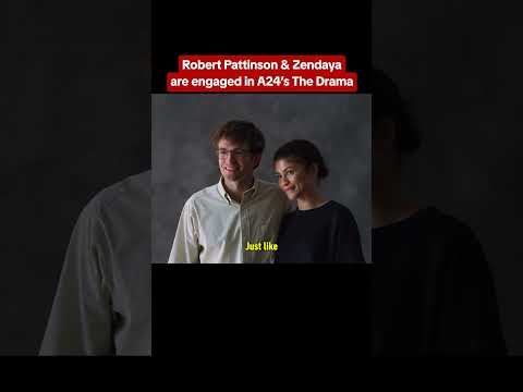 Robert Pattinson and Zendaya play an engaged couple in The Drama. #movie #robertpattinson #zendaya