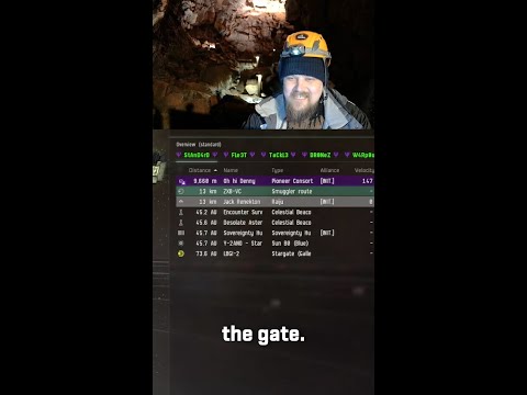 CCP Bee runs into an AT Frigate while in a lava tunnel!