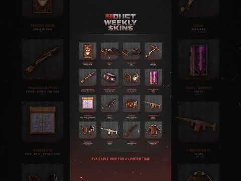 New week, new community skins. 🔫☢️⚔️