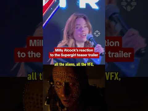 Supergirl star reacts to Supergirl teaser