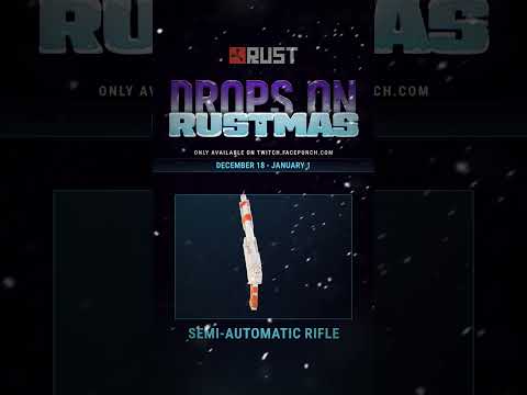 Deck the halls. Raid your neighbours. Rustmas Drops are BACK! 🎅☢️🎄
