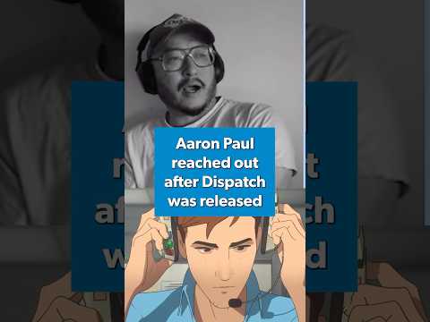 How does #AaronPaul feel about the success of Dispatch?