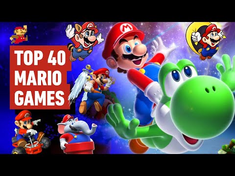 The Top 40 Super Mario Games of All Time