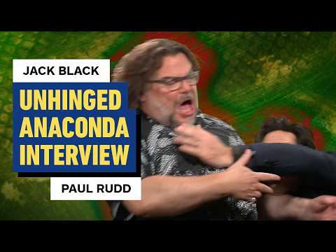 Jack Black & Paul Rudd’s Unhinged Anaconda Interview