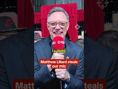 Matthew Lillard is CHAOS. #fnaf2 #fnaf #matthewlillard #fivenightsatfreddys #ign #interview