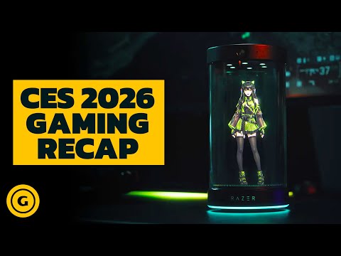 Brain Scanning Headsets, Cool New Controllers, AI Gaming Companions: CES 2026 Roundup