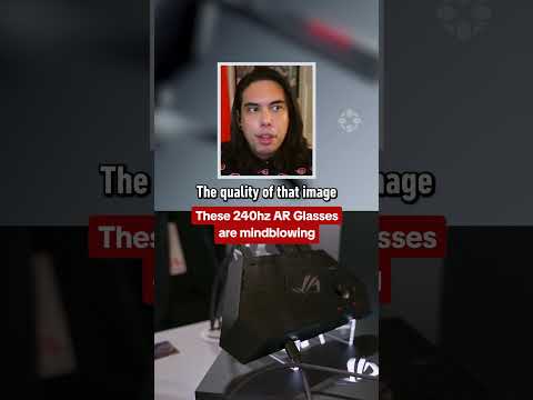 These glasses make you feel like you have a home theater 🤯 #ces