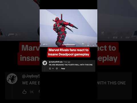 Deadpool in Marvel Rivals is WILD