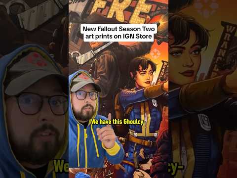 Our new Fallout Area 51 print inspired by Fallout Season Two has arrived at IGN Store! #fallout #ign