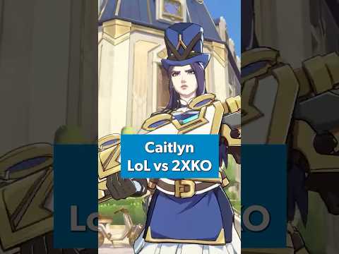 #2XKO Caitlyn Vs #LeagueOfLegends Caitlyn #Gaming