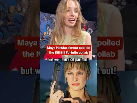 Now that Maya Hawke’s mom is in Fortnite, we can now post this video lol #strangerthings #ign