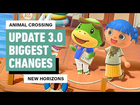 Animal Crossing: New Horizons – Biggest Changes in Version 3.0