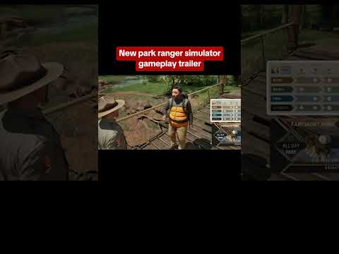 Park ranger sim game looks like a chill time