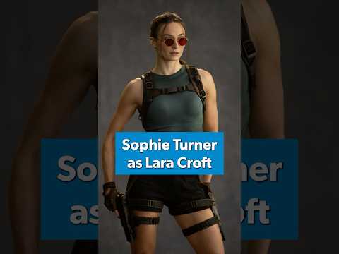 Sophie Turner as Lara Croft calls back to the original Tomb Raider! #Gaming #TV