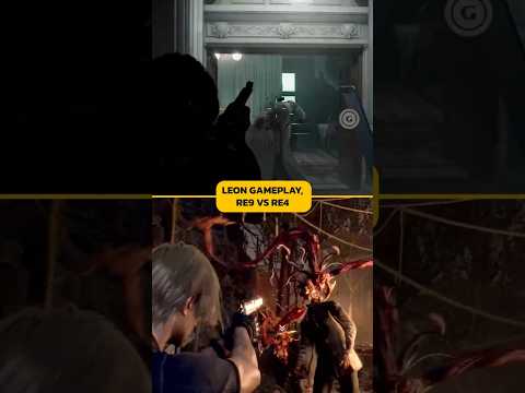Leon Gameplay Resident Evil 9 vs RE4, RE2, RE6