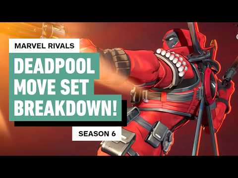 Marvel Rivals: Deadpool Gameplay – Full Move Set Breakdown (Season 6)