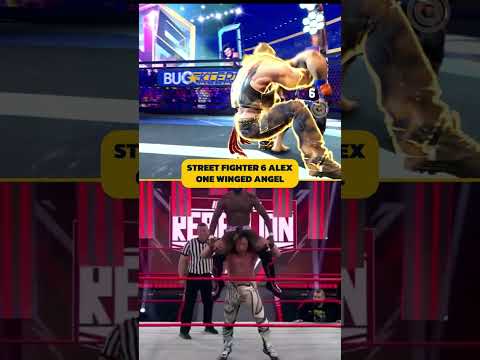 Street Fighter 6 vs Pro Wrestling Finisher