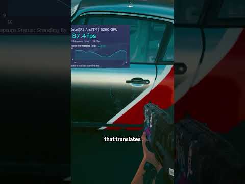 How does Panther Lake handle gaming?