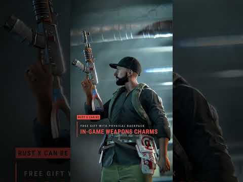 Each Rust x Can Be Large Backpack comes with a set of unique digital items. 🎒☢️🔫