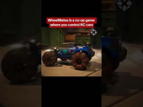 WheelMates is a new 2-player co-op game where you control R/C cars! #wheelmates #coop #gaming