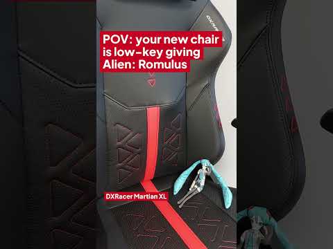 POV: the massage feature on your DXRacer is low-key giving Alien: Romulus