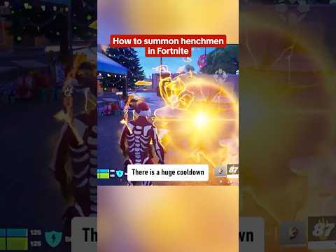 Fortnite Fun Fact: You can summon henchmen if you turn into a boss with this season’s medallions!