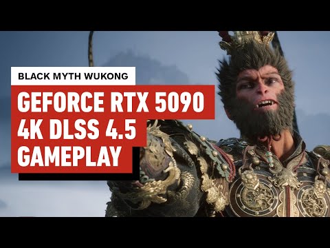Black Myth Wukong – 14 Minutes of Geforce RTX 5090 – DLSS 4.5 Gameplay