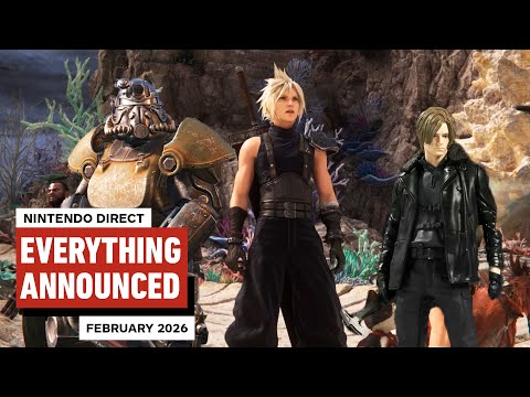 Everything Announced in the Nintendo Direct – February 2026
