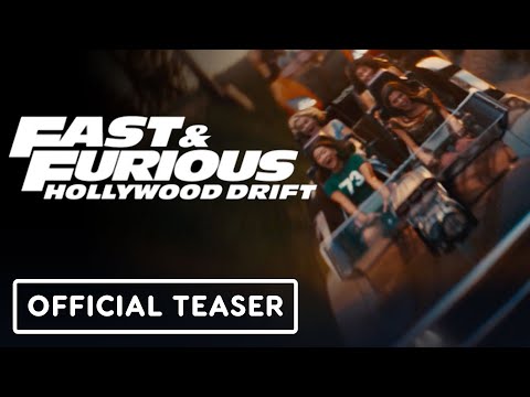 Fast and Furious: Hollywood Drift – Official Teaser Trailer (Universal Studios Roller Coaster)