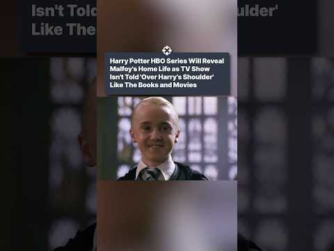 Draco Malfoy’s home life will be revealed in the upcoming Harry Potter HBO series. #harrypotter #ign